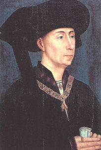 Art Pin XV Anonimo flamenco Felipe el Bueno duque de Borgona 1